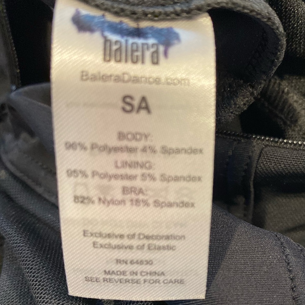 Balera Dance Costume Black Jumpsuit - image 3